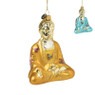 Kersthanger buddha - diverse kleuren -13.4x9x5.2 cm