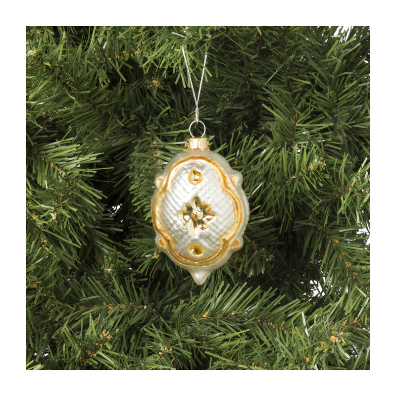 Kersthanger Kersthanger - glas - 9.1x6.1x4.1 cm