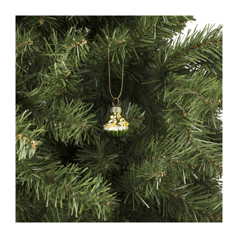 Kersthanger mini cake - set van 3 - 4 cm