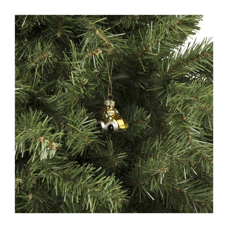 Kersthanger mini auto - set van 3 - 5 cm