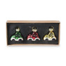 Kersthanger mini auto - set van 3 - 5 cm