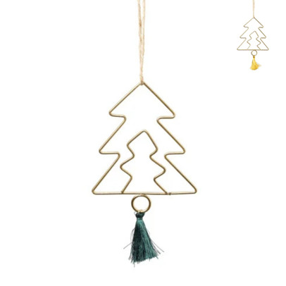 Kersthanger kerstboom - diverse varianten 