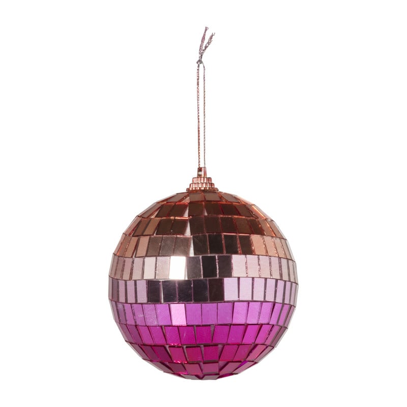 Discobal - oranje/roze - ø8 cm