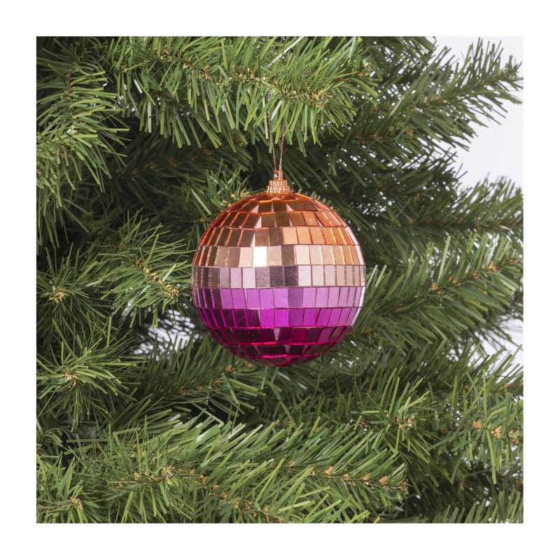 Discobal - oranje/roze - ø8 cm