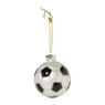 Kersthanger voetbal - glas - ø6.3 cm