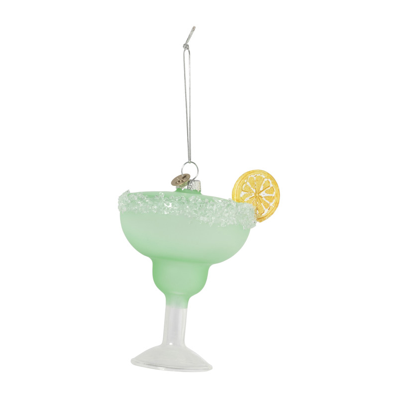 Kersthanger cocktail - mint - ø7.2x10.4 cm