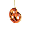 Kersthanger pretzel - glas - 11.5x11x2.9 cm