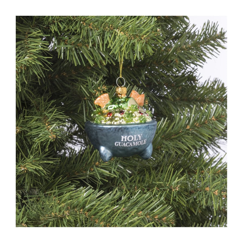 Kersthanger holy guacemole - glas - 10x10.1x9.2