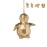 Kersthanger dier goud - diverse varianten - glas
