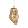 Kersthanger dier goud - diverse varianten - glas