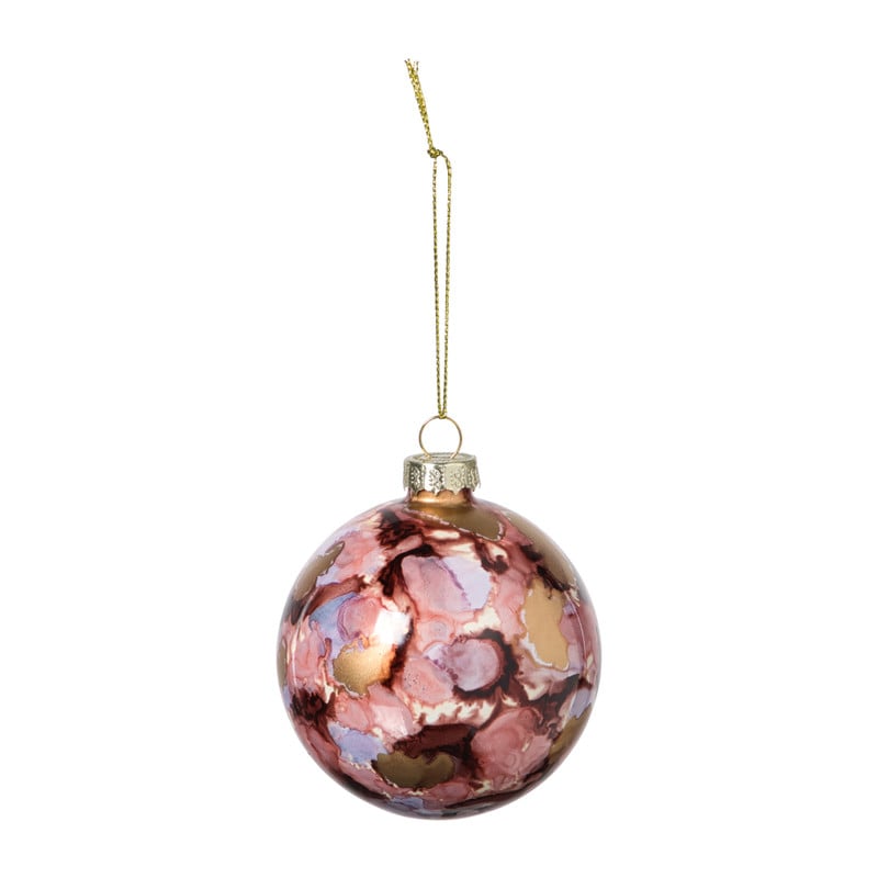 Kerstbal bleeding - bruin