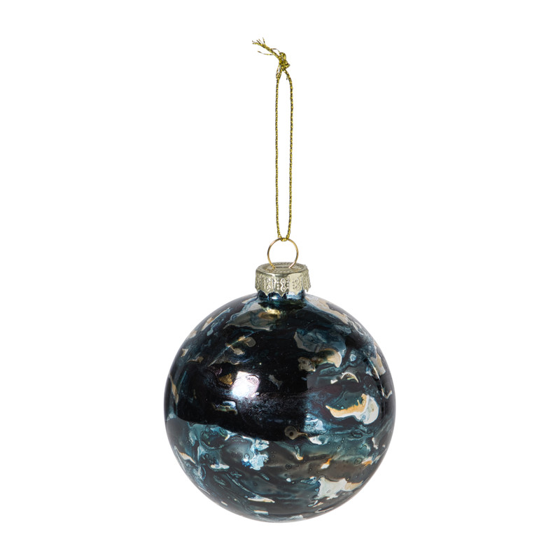 Kerstbal bleeding - blauw