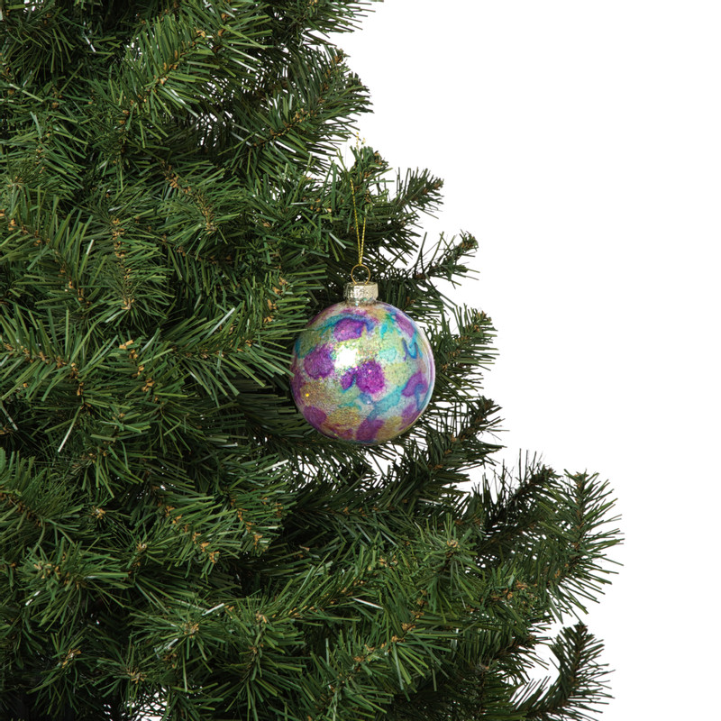 Kerstbal bleeding - multikleur