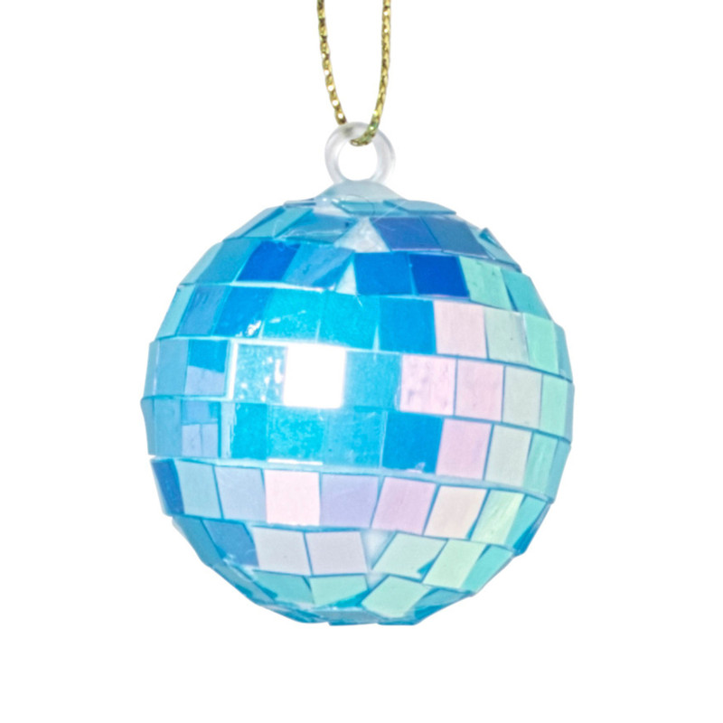 Discobal blauw - set van 6 - ø4 cm