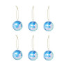 Discobal blauw - set van 6 - ø4 cm