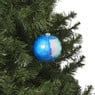 Kerstbal discobal - blauw