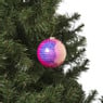 Kerstbal discobal - roze