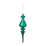 Kersthanger druppel - groen - ø6x23 cm