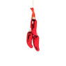 Kersthanger peper - rood - ø2.7x7.6 cm