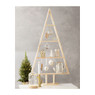Kerstboom hout - 118 cm 