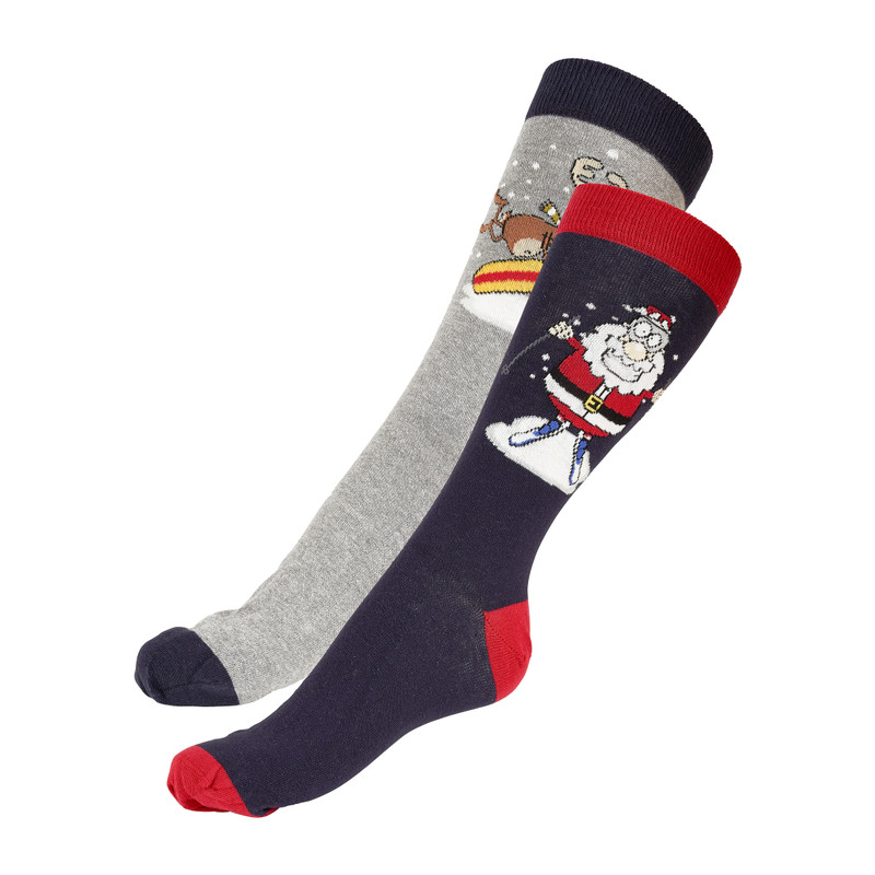 Sokken kerst 2-pack - maat 42/47