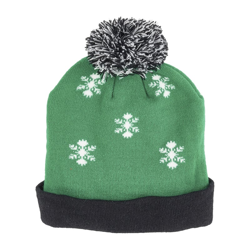 Muts hond met lichtjes - groen