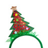 Tiara met kerstboom - groot
