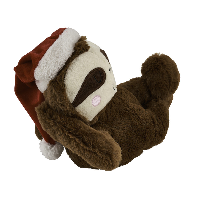 Knuffel luiaard met muziek