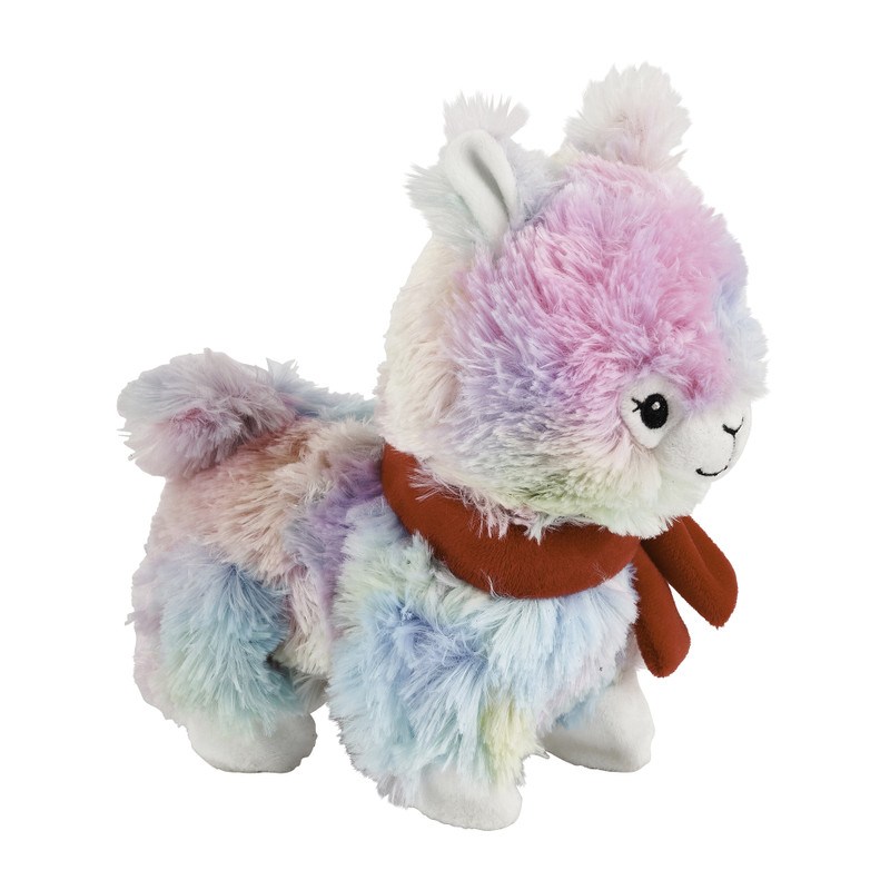 Knuffel lopende lama met muziek