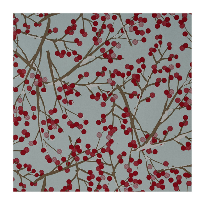 Kerstpapier joy - diverse varianten - set van 2