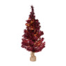 Kerstboom LED - rood - 90 cm
