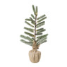 kerstboom met LED verlichting - 28x28x70 cm
