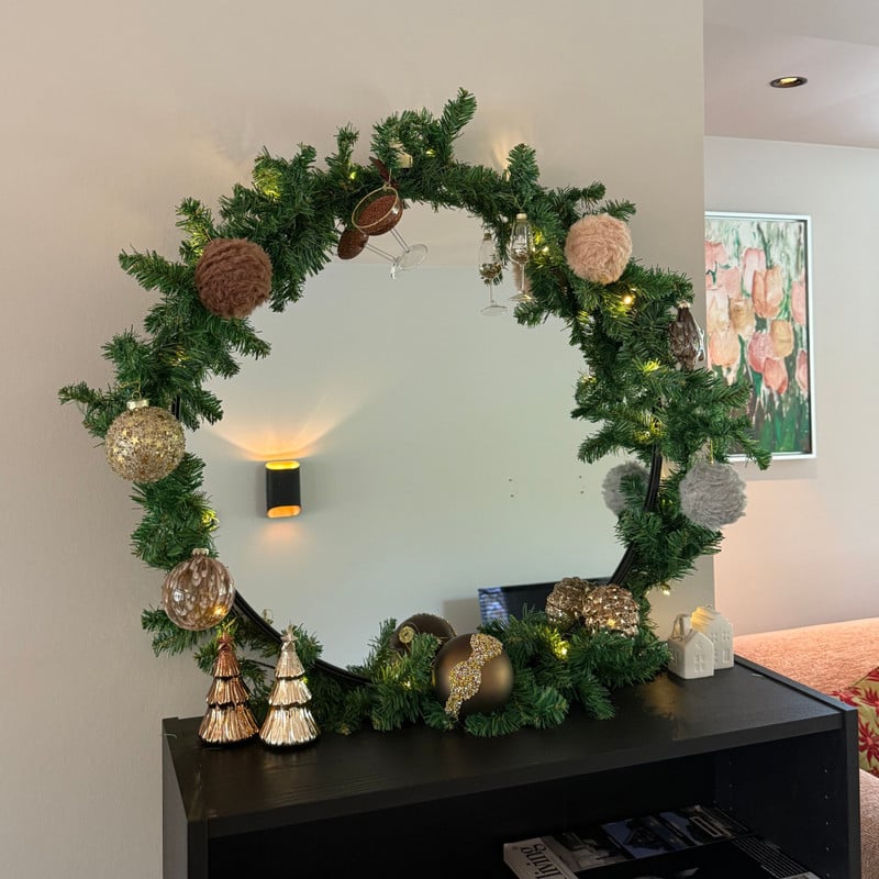 Guirlande met verlichting - 270 cm