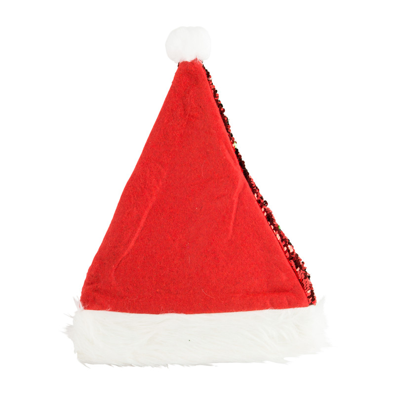 Kerstmuts met pailletten