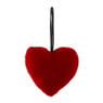 Kersthanger velvet - diverse varianten - rood