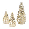 Kerstboom lampjes - champagne goud - set van 3