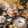 Kerstboom lampjes - champagne goud - set van 3