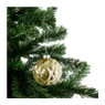 Kerstbal - goud - glas