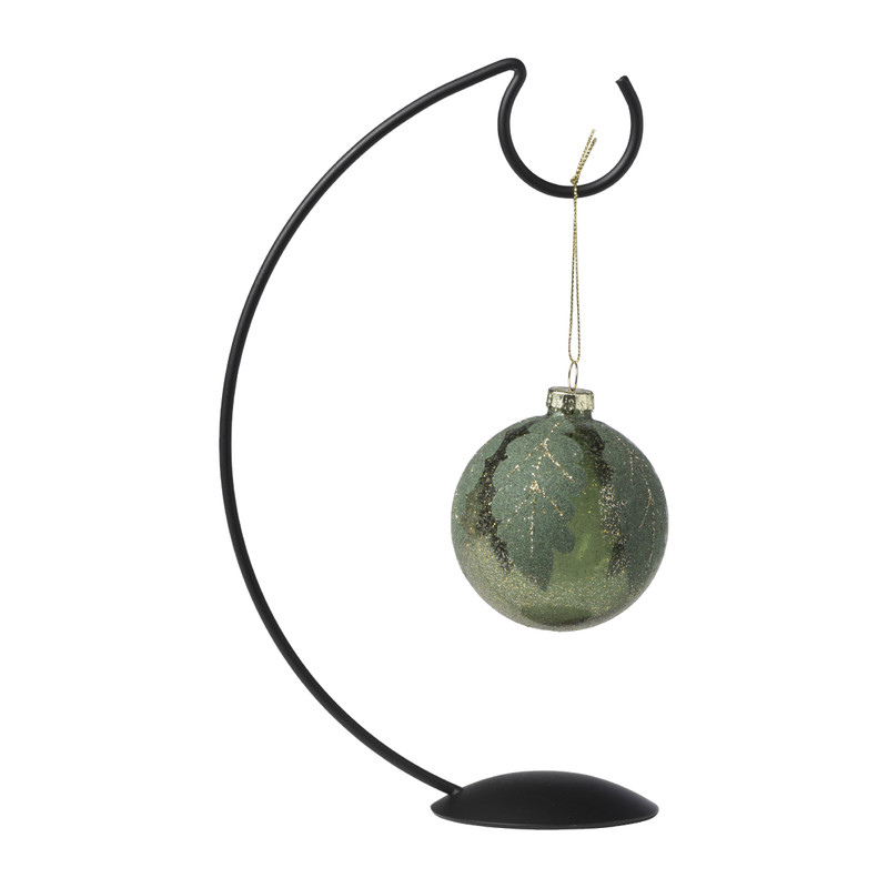 Kersthanger standaard - zwart - 28x15x3 cm