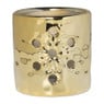 Theelichthouder goud - diverse varianten - ø7.8x7.6 cm