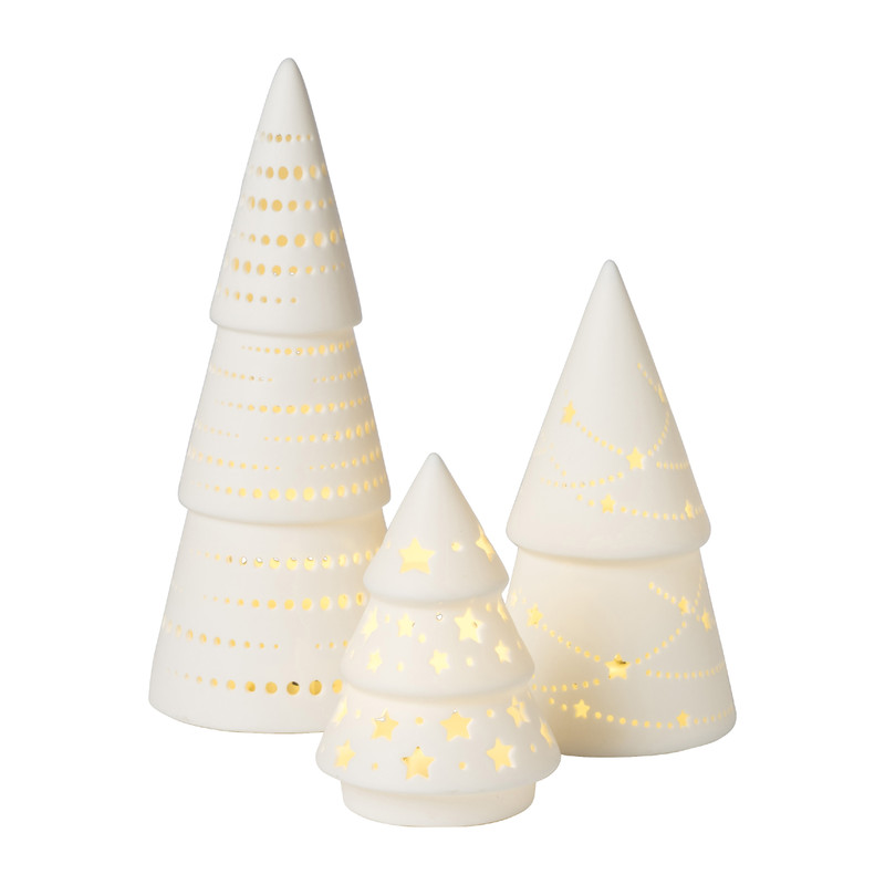 LED boom - wit - ø9.2x17.2 cm