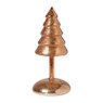 Kerstboom lamp - koper - ø9x19 cm