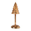 Kerstboom lamp - koper - ø9x24.5 cm