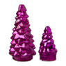 Lampje kerstboom klein - fuchsia - ø7x12 cm