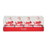 Waxinelicht santa - 4 stuks