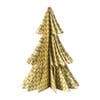 Kerstboom papier clashing colours - 25 cm