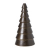 Kerstboom groot - bruin -  ø9x17.5 cm
