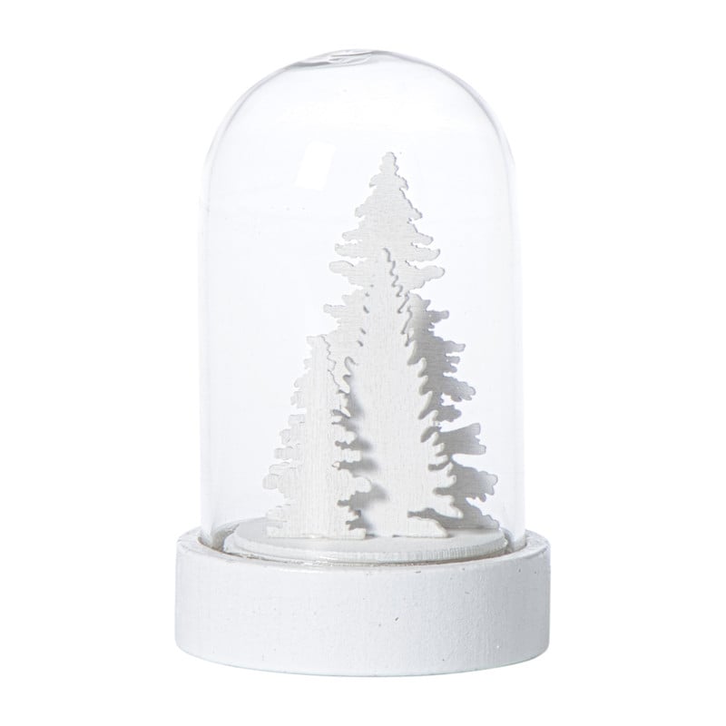 Kerststol met kerstfiguur en LED - diverse varianten