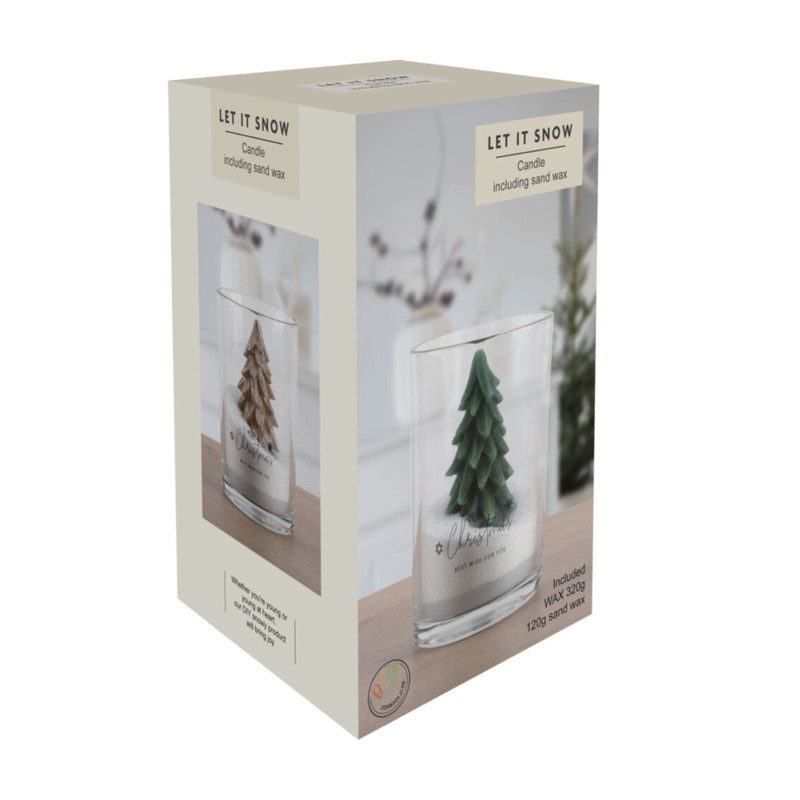 DIY set eigen kaars in glas maken - diverse varianten