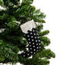 Kersthanger sok - zwart -11x18 cm